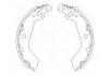 刹车蹄片 Brake Shoe:04495-BZ110