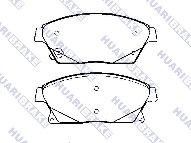 Brake Pad Set:22737859