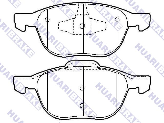 Brake Pad Set:3068 3554